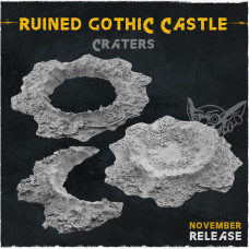Ruined Gothic Castle Craters